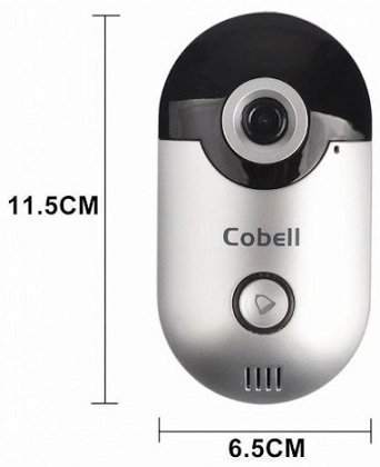 Видеодомофон Cobell имеет достаточно компактные размеры, что облегчает его установку