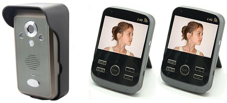 Видеодомофон KIVOS Duos комплектуется двумя внутренними блоками, что существенно повышает удобство использования в больших домах или офисах