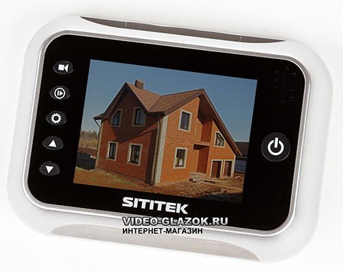 Внутренний блок SITITEK Simple с кнопками управления и ярким LCD-дисплеем